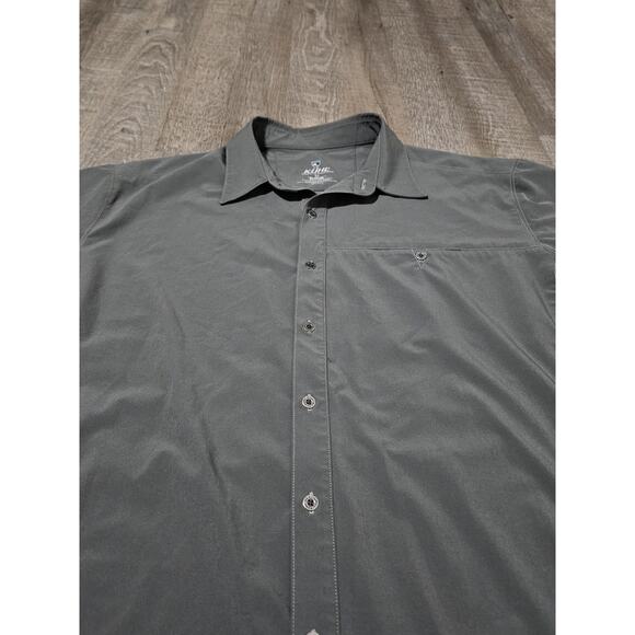 Kuhl Renegade Tufflex Shirt Mens XL Gray Short Sleeve Stretch Performance - Picture 2 of 6